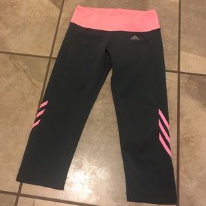 Adidas crop workout leggings
